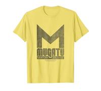 Zoolander Mugatu New York Malaysia Logo T-Shirt, Herren, Gelb, L