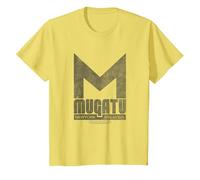 Zoolander Mugatu New York Malaysia Logo T-Shirt, Kinder, Gelb, 98