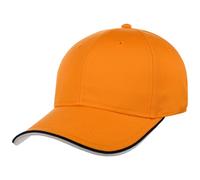Zoom Piping Sandwich Cap orange
