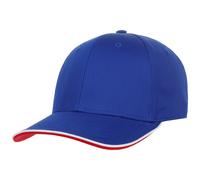 Zoom Piping Sandwich Cap royalblau