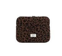 ZoraYorce Laptoptasche Schutzhülle Wasserdicht Neoprene, Laptop Sleeve Case Laptophülle Notebook Hülle Tasche für Acer/Asus/Dell/Lenovo/HP/Samsung (Leopard gelb, 15,6 Zoll)