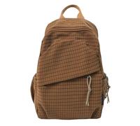 ZoraYorce Nylon Plaid College School Bookbag Multifunctional Chest Bag Campus Student Bookbag for Travel School Work Outdoor Daily Use
