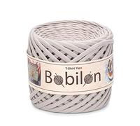 Zpagetti T-Shirt Garn, Baumwolle, Jerseygarn zum Häkeln und Stricken, Makramee T-Garn Stone