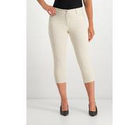 ZRS Kora gefärbte Cropped-Jeans aus leichtem Denim - Beige EU 34 / UK 6