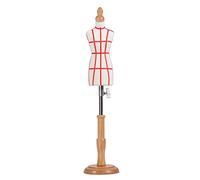 ZRY Schneiderpuppen Weibliche Torso Schaufensterpuppe Dreidimensional, Kleiderständer einstellbar Kinder Schneiderbüste Mini Requisiten, 3 Größen (Size : Bust 42cm)