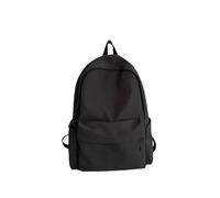 ZSHDTKWB Schulrucksack Nylon Vielseitiger Rucksack Mit Großer Kapazität Wasserdichtes Schüler Rucksack Waschbar Schwarzer Grauer Weißer Computertasche Unisex-schwarz