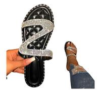 Zshosam Sandalen Damen Sommer Damen High Heels Quadratischer Kopf Sexy Kette Riemchensandalen mit Pfennigabsatz Offenen Zehen Sandalen Sommerschuhe Sandaletten Pumps J267