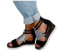 Zshosam Sandalen Damen Sommer Stiefeletten Damen Modische Warm Lange Stiefel Für Frauen Herbst Winter Reitstiefel Western Stiefel aus Leder Boots Schneestiefel rutschfest Stiefel J234