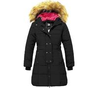 ZSHOW Winterjacke Mädchen Warm Baumwolle Wasserdicht Outdoor KapuzenMäntel | Wasserdicht,Winddicht,Abnehmbare Kunstpelzkapuze,Warme Taschen,2-Wege-Reißverschluss,Lange,Gepolsterte Jacken,Alltag,Outdoor