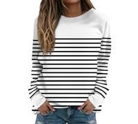 ZTFYKLIN Black of Friday Angebote Langarmshirt Damen Baumwolle Frauen Kleidung Pullover Pullover Mit Hohem Kragen Sweatjacke Damen Oversize Beige Longsleeve Damen Schwarz Sale Clearance