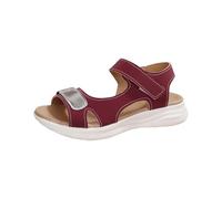 ZTFYKLIN Damen Sommer Bequem Keilabsatz Sandalen Seite Hohl Paste Slope Bottom Römische Schuhe Sommermode (Wine 43) Halbschuhe Silber Elegant Sandaletten Mit Absatz Trekking-Sandalen Ortho