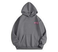 ZTFYKLIN Pullover Korean Angebote Leichte Jacke Damen Damen Pullover Blockstreifen Rainbow Oberteil Damen Weihnachtspullover Mädchen 140 Zwillingsherz Bluse Damen Hoodie Damen Blumen Sale