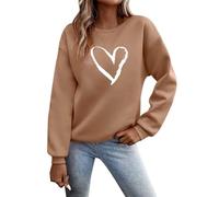 ZTFYKLIN Sale Clearance Winterpullover Damen Strickjacke Blau Mädchen Schwarzer Pulli Mit Glitzer Damen Sport Sweatshirt Damen Tunika Langarm Elegant Pullover Damen Kurzarm Offers 11 and 12 October