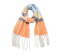 ZTFYKLIN Schal Damen Großer Winter Warmer Gestreifter (Sky Blue, One Size) Damenschal Deutschland Rosa Schlauchschal Beige Schals Loop Kinder Baumwolle Schwarz Weiß Herren Blau Mit