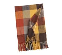 ZTFYKLIN Schal Schwarz Langer Schal, Weicher Und Warmer Schals Für Damen Leicht (Coffee, One Size) Männer Herren Dünn Hellblau Skinny Scarf Schlauchschal Mädchen Eisglut Rot Kariert Tuch