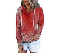 ZTFYKLIN Today's Deals of The Day Damen Pullover Größe 48 Viscose Shirt Damen Langarm Damen Sweatshirt Pullover Weisser Pullover Damen Oversize Pullover Damen Babyblau Holiday Essentials for Women