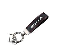 ztpato Auto Leder Schlüsselanhänger,Für OPEL Mokka Auto Geschenke Schlüsselring Zubehör, Schlüsselanhänger, Leather Autoschlüsselbund