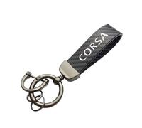 ztpato Auto Schlüsselanhänger,Für Opel Corsa C D E F A B Gsi OPC Line Turbo Corsavan Auto Kohlefaser Geschenke Schlüsselring Zubehör Schlüsselanhänger Autoschlüsselbund Ersat