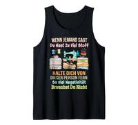 Zu Viel Stoff Nähen & Quilten Näherin Quilterin Lustiges Tank Top