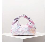 (Zufälliges Muster) Damen Pailletten Tasche, Blumenmuster, bestickte Tasche, Umschlagtasche, geeignet für Abendpartys, Abschlussball, Hochzeitstanz, H