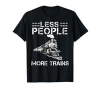 Zug Für Erwachsene Männer Jungen Eisenbahn Dirigent Lokomotive Zug T-Shirt