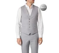 ZUITABLE Wendeweste Herren Slim Fit V-Ausschnitt Jersey grau, 106