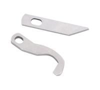 Zunate Nähmaschinenklingen, Langlebiges Ober- und Untermesser für Overlock-Maschine, Passend für 925D 929D 1034D 3034D PL1500 PL1600 PL2000
