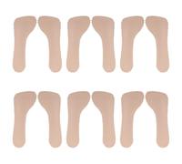 ZUNOXAZ 6 Paare High Heel Einlegesohlen Selbstklebend Antirutsch Vorfußpolster Atmungsaktiv Komfort Einlagen für Damen Sandalen Pumps Schuhe