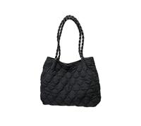 Zuoeay Trendige Gesteppte Umhängetasche Geräumige Arbeits Und Freizeithandtasche Aus Baumwolle Für Den Büroweg Mit Doppelter Tragemöglichkeit Leichte Pendler Aus Baumwolle