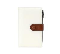 Zuoeay Women Wallet Leather Rfids Blocking Wallet Trifold Clutches Wallets Card Holder Ladies Clutches Purse with Clear Window Women’s Wallet