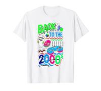 Zurück in die 2000er Jahre Vintage zweitausende Retro 00s Preisgünstiges Grafik-T-Shirt, Herren, Weiß, XL
