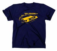 Zurück in die Zukunft Kult T-Shirt Delorean Motiv, Navy, XXL