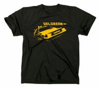 Zurück in die Zukunft Kult T-Shirt Delorean Motiv, schwarz, XL