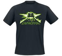 Zurück in die Zukunft Neon Flux Capacitor Männer T-Shirt schwarz XL