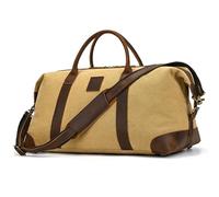 Zusammenklappbare Reisetasche Ledertasche Große Reisetaschen Männer Frauen Reisen Handtaschen Weekender Tasche Frau Reise(Color4)
