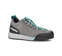 Zustiegsschuh Gecko (Damen) – Scarpa midgray/aqua 37 (4 UK)