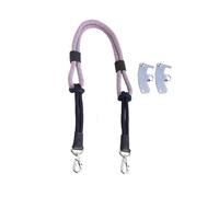 ZWCSHUU Taschengurt for Tasche, Geflechtgurt, Seilstanzung, 78 cm, Schultergurt, Zubehör, Griff Tasche Griffe(Purple A Set)