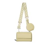 Zweckmäßige Damentasche mit abnehmbarer Handytasche Strapazierfähiges Kunstleder Ergonomischer Schulterplan für Street Fashion Zwei in Einzel Schulter