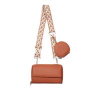 Zweckmäßige Damentasche mit abnehmbarer Handytasche Strapazierfähiges Kunstleder Ergonomischer Schulterplan für Street Fashion Zwei in Einzel Schulter
