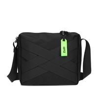 Zwei Sportliche Unisex Umhängetasche Alex AL100 Damen Herren & Teenager Tasche modernes cooles Design wasserabweisend (black)