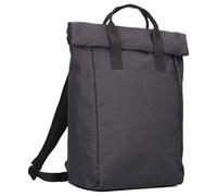 Zwei Rolltop-Rucksack Benno BE260 wasserabweisender Laptop-Rucksack 16/18 L robustes Material viele Fächer + Schlüsselband + Flaschenhalter, perfekt für Freizeit, Uni, Büro, zeitloses Design (night)