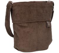 Zwei Kleine Damen Handtasche Mademoiselle.M M45 Mini-Bag 2 Liter Umhängetasche mit Geheimfach & Hauptfach mit Reißverschluss, verstellbarer Schultergurt, inkl. Schlüsselring (cord-wood)