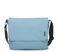 Zwei Unisex Messenger-Bag Cargo CA130 wasserfeste Umhängetasche 6 Liter verstellbarer Schultergurt Magnet-Verschlussklappe gepolstertes Laptop-Fach gute Innenausstattung (sky)