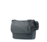 Zwei Unisex Messenger-Bag Cargo CA135 wasserabweisende Umhängetasche 9 Liter DIN-A4 passend verstellbarer Schultergurt Magnet-Verschlussklappe gepolstertes Laptop-Fach gute Innenausstattung (blue)