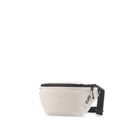 Zwei Unisex Bauchtasche Cargo CAH55 Gürteltasche 2 Liter (34 x 15 cm) wasserfestes, strapazierfähiges Hydroflex, Damen Herren Crossbody Bag mit verstellbarem Gurt mit Klickverschluss (Off-White)