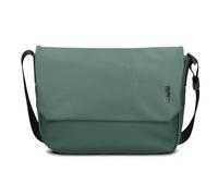 Zwei Unisex Messenger-Bag Cargo CA135 wasserabweisende Umhängetasche 9 Liter DIN-A4 passend verstellbarer Schultergurt Magnet-Verschlussklappe gepolstertes Laptop-Fach gute Innenausstattung (pine)