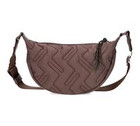 Zwei Damen Puffer Tasche Cleo CL50 gesteppte moonbag 2 Liter wasserabweisende quilted Puffy Bag Halbmond-Form, recyceltes Nylon, Stepptasche tragbar als Umhängetasche oder crossbody