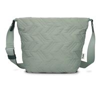 Zwei Damen Puffer Tasche Cleo CL90 gesteppte große Umhängetasche, Stepp-Schultertasche, ultraleicht, wasserabweisend, robust, verstellbarer Schultergurt (eucalyptus-new)