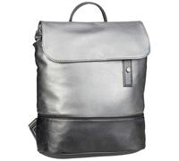 Zwei Damen City-Rucksack Jana JR13 Damenrucksack 7 Liter, sportlich-eleganter Look bicolor, DIN-A4 Größe, weiches Kunstleder, Rückenpolsterung, Hauptfach mit Reißverschluss (cosmos)