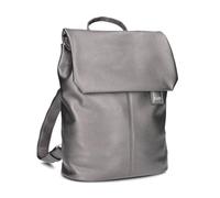 Zwei Damen City-Rucksack Mademoiselle.M MR13 Tagesrucksack 7 Liter, gepolstertes Laptopfach, Magnet-Verschlussklappe, Hauptfach mit Reißverschluss, Rückenpolsterung, klassisch-elegant (cosmos)